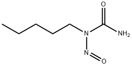 N-Nitroso-N-pentylurea Struktur