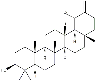 タラキサステラ-20(30)-エン-3β-オール 化学構造式