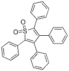 テトラフェニルチオフェン1,1-ジオキシド 化学構造式