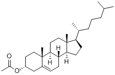 5-CHOLESTEN-3-ALPHA-OL ACETATE 化学構造式