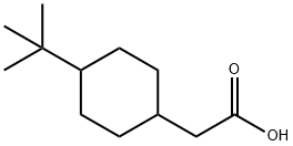 4-叔丁基环己乙酸, 105906-07-8, 结构式