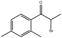 2-bromo-2-4-dimethylpropiophenone  Struktur