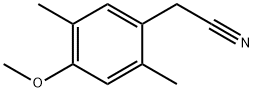 2,5-DIMETHYL-4-METHOXYPHENYLACETONITRILE Structure