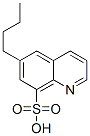 8-Quinolinesulfonic  acid,  6-butyl- Structure