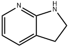 2,3-ジヒドロ-7-アザインドール 化学構造式