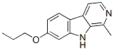 1-Methyl-7-propoxy-9H-pyrido[3,4-b]indole Struktur