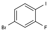 4-Bromo-2-fluoro-1-iodobenzene Struktur