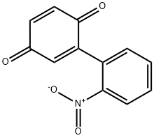 (o-Nitrophenyl)-p-benzoquinone Structure