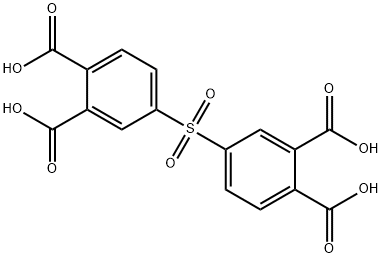 4,4'-磺酰二邻苯二甲酸,10595-31-0,结构式
