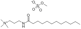 methyl trimethyl-3-[(1-oxododecyl)amino]propylammonium sulphate Structure