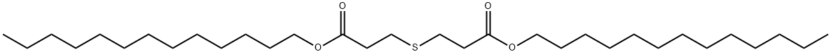 3,3'-チオビスプロピオン酸ジトリデシル 化学構造式