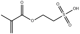 2-甲基-2-丙烯酸-2-磺乙酯,10595-80-9,结构式