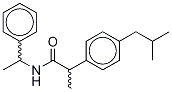N-(1-Phenylethyl) Ibuprofen AMide
(Mixture of 4 DiastereoMers) Structure
