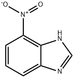 4-ニトロ-1H-ベンゾイミダゾール 化学構造式