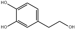 3,4-Dihydroxyphenylethanol Structure