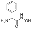 2-アミノ-N-ヒドロキシ-2-フェニルアセトアミド 化学構造式