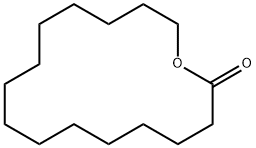 Cyclopentadecanolide Structure