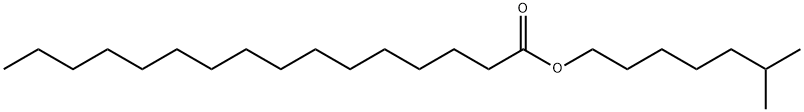 ヘキサデカン酸6-メチルヘプチル 化学構造式