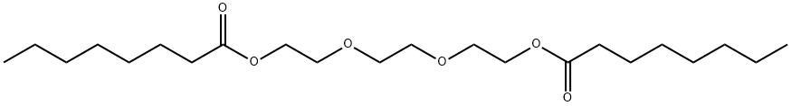 2,2'-ethylenedioxydiethyl dioctanoate Structure