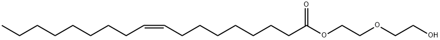 (Z)-十八烯酸-2-(2-羟基乙氧基)乙酯, 106-12-7, 结构式