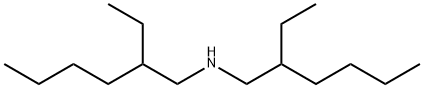 Bis(2-ethylhexyl)amine Struktur
