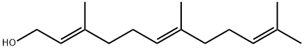 (E,E)-Farnesol Structure