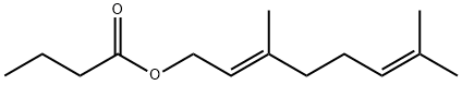 GERANYL BUTYRATE Structure