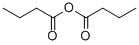 酪酸無水物 化学構造式