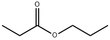 Propyl propionate  Struktur
