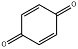 1,4-ベンゾキノン 化学構造式