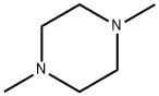 N,N'-ジメチルピペラジン 化学構造式