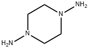 1,4-ジアミノピペラジン 化学構造式