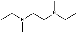 N,N'-ジエチル-N,N'-ジメチル-1,2-エタンジアミン 化学構造式
