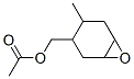 4-Methyl-7-oxabicyclo[4.1.0]heptane-3-methanol acetate Structure