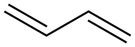 1,3-Butadiene Struktur