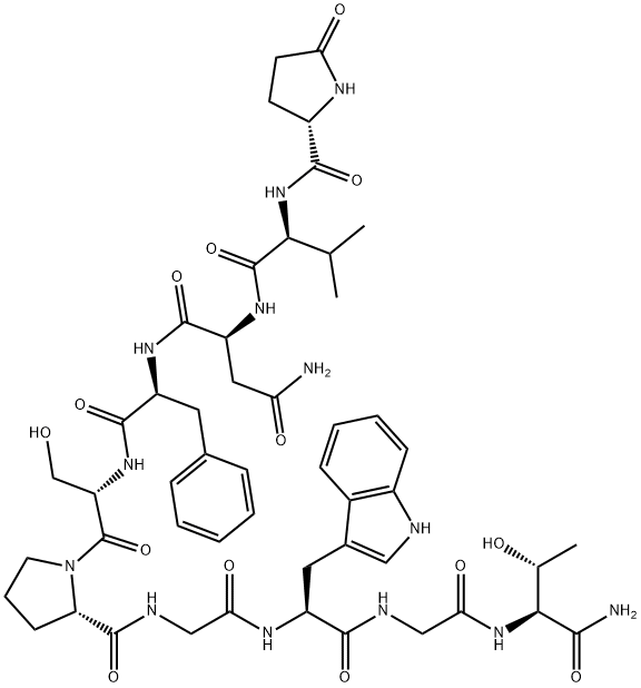 HYPERTREHALOSAEMIC NEUROPEPTIDE (NAUPHOETA CINEREA) 结构式