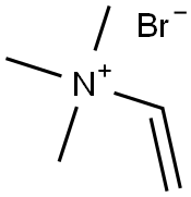 トリメチルビニルアンモニウムブロミド 化学構造式