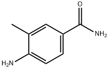 4-氨基-3-甲基苯甲酰胺 结构式