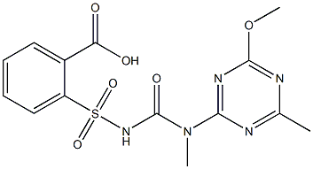 Tribenuron 结构式