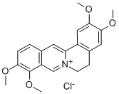 盐酸巴马汀,10605-02-4,结构式