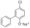 4-Chloro-2-phenylphenol, sodium salt 结构式