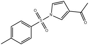 3-ACETYL-1-(P-TOLYLSULFONYL)PYRROLE Struktur
