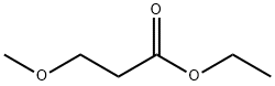 3-メトキシプロピオン酸エチル 化学構造式