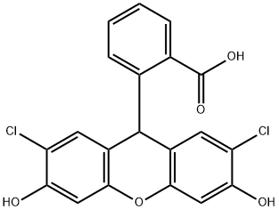 2',7'-dichlorodihydrofluorescein Struktur