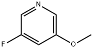 3-フルオロ-5-メトキシピリジン 化学構造式