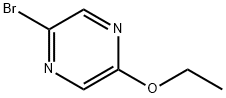 2-ブロモ-5-エトキシピラジン 化学構造式