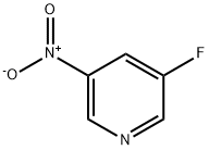 3-フルオロ-5-ニトロピリジン 化学構造式