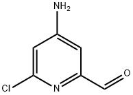 4-amino-6-chloropicolinaldehyde Structure