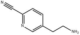2-Pyridinecarbonitrile, 5-(2-aminoethyl)-,1060812-29-4,结构式