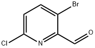 3-溴-6-氯吡啶-2-甲醛,1060815-64-6,结构式